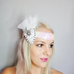 1920s Star and Feather Headband