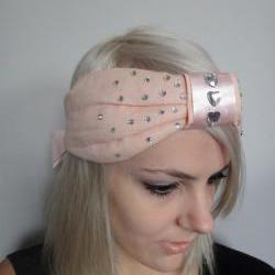 Diamonte Pink Turban